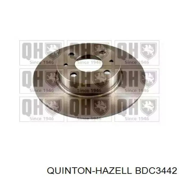 Тормозные диски BDC3442 QUINTON HAZELL