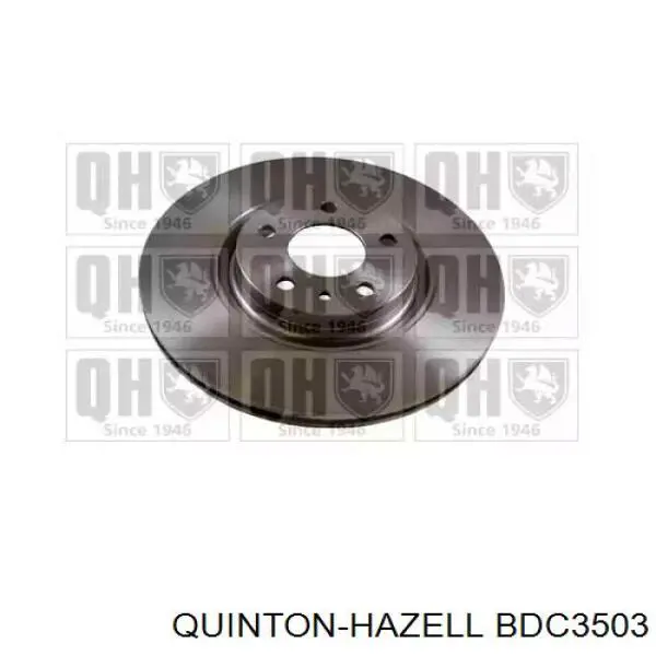 Передние тормозные диски BDC3503 QUINTON HAZELL