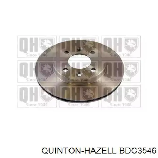 Передние тормозные диски BDC3546 QUINTON HAZELL