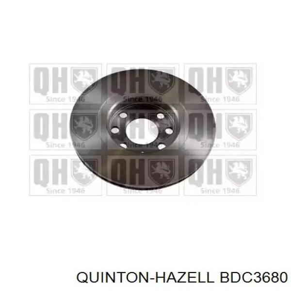 BDC3680 QUINTON HAZELL диск тормозной передний