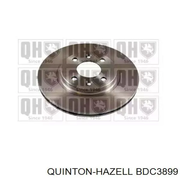 Передние тормозные диски BDC3899 QUINTON HAZELL