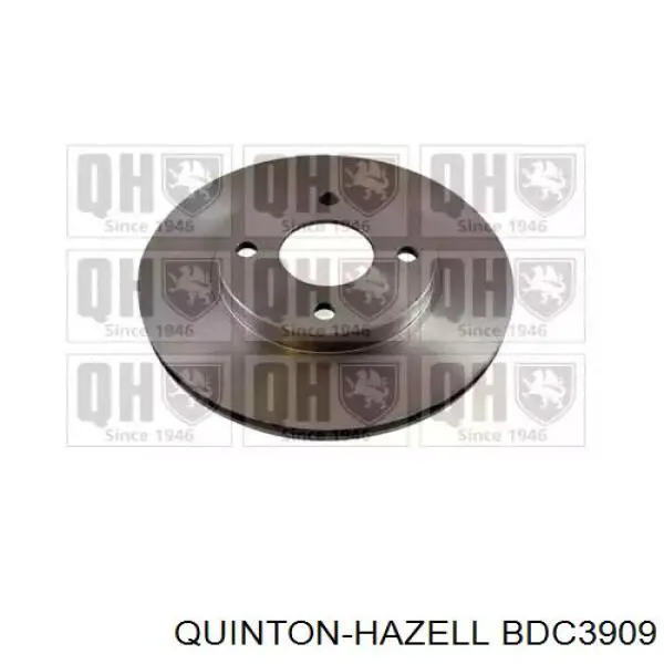 Передние тормозные диски BDC3909 QUINTON HAZELL