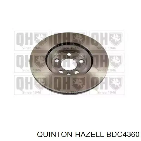 Freno de disco delantero BDC4360 QUINTON HAZELL