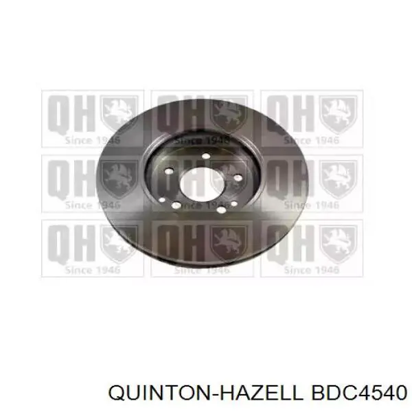 Тормоз дисковый передний QUINTON HAZELL BDC4540 цена, от 44.11 USD