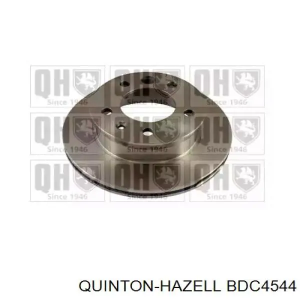 BDC4544 QUINTON HAZELL Диск тормозной передний