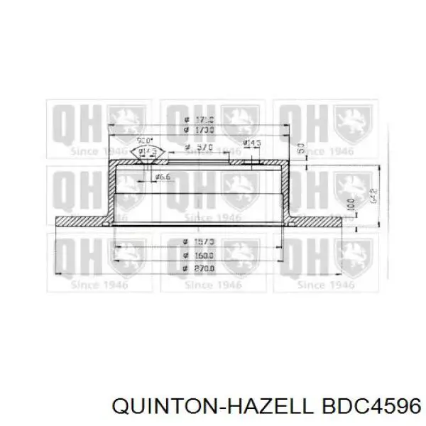 Купить 93182288 Opel Диск тормозной задний