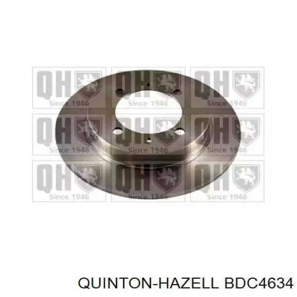 Тормозные диски BDC4634 QUINTON HAZELL