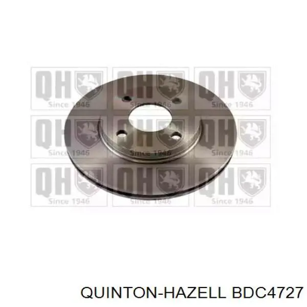 Freno de disco delantero BDC4727 QUINTON HAZELL