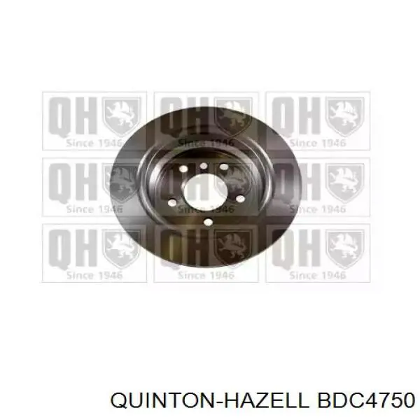 Тормозные диски BDC4750 QUINTON HAZELL