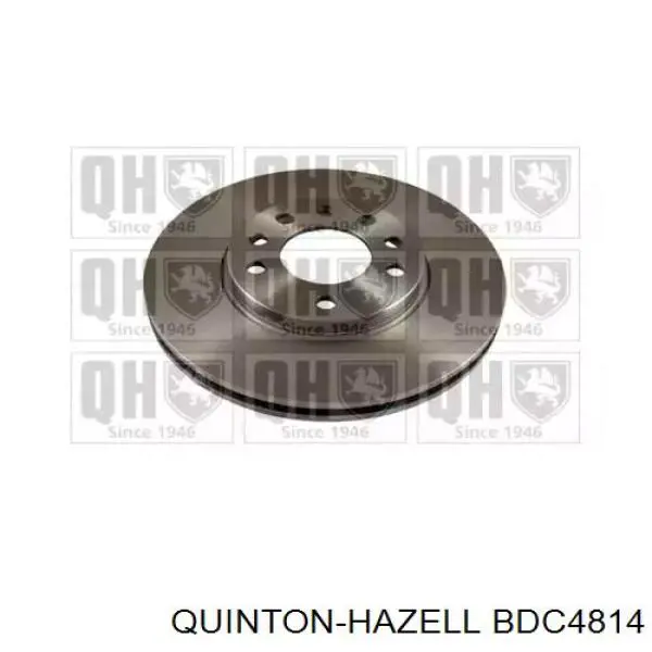 BDC4814 QUINTON HAZELL диск тормозной передний