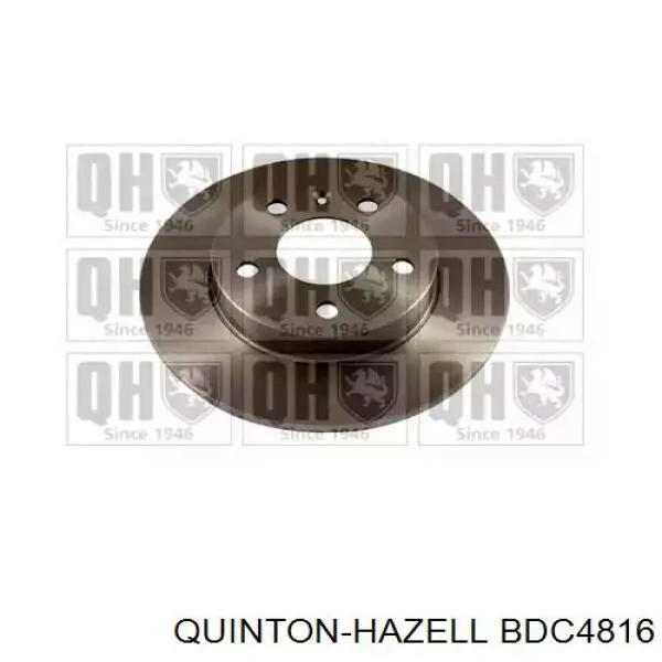 Тормозные диски BDC4816 QUINTON HAZELL