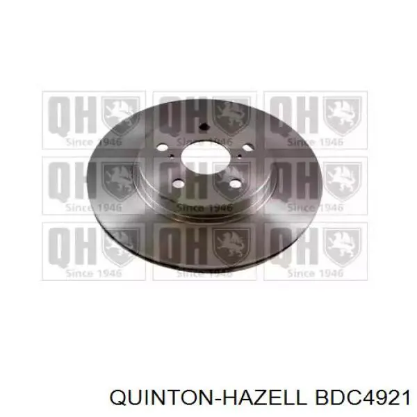 Передние тормозные диски BDC4921 QUINTON HAZELL