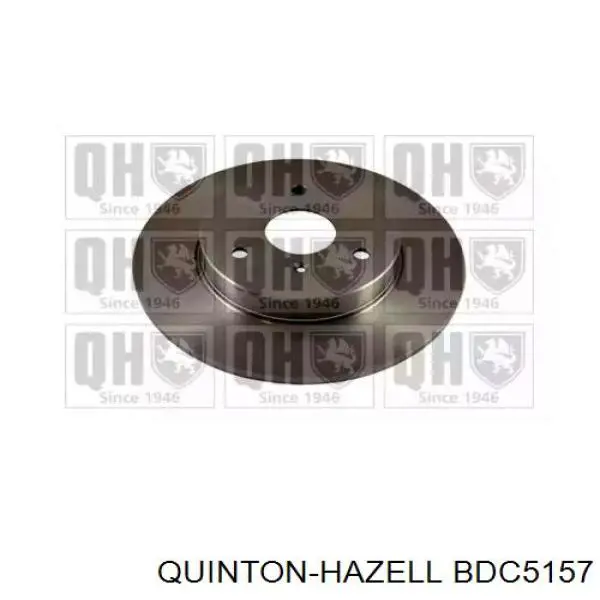 Передние тормозные диски BDC5157 QUINTON HAZELL