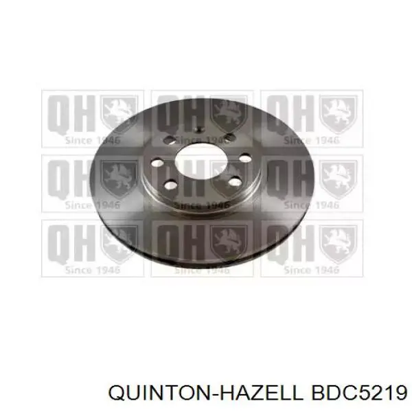 Передние тормозные диски BDC5219 QUINTON HAZELL