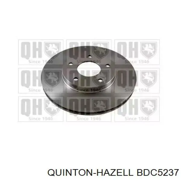 BDC5237 QUINTON HAZELL тормозные диски