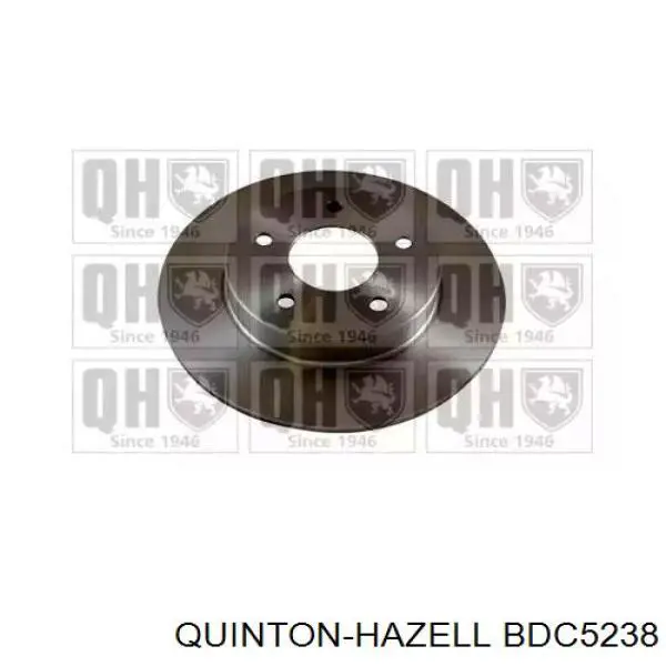 BDC5238 QUINTON HAZELL тормозные диски