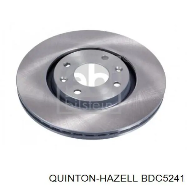 BDC5241 QUINTON HAZELL диск тормозной передний