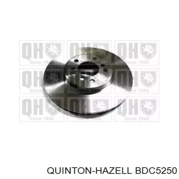 BDC5250 QUINTON HAZELL диск тормозной передний