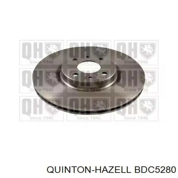 BDC5280 QUINTON HAZELL тормозные диски