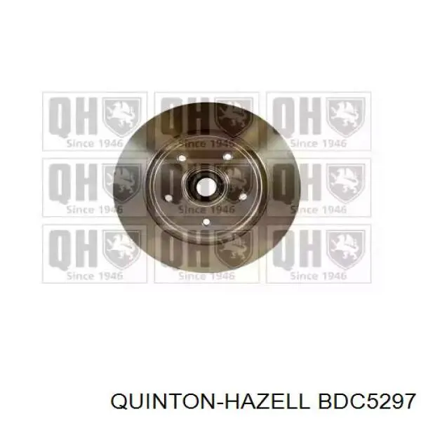 Disco de freno trasero BDC5297 QUINTON HAZELL