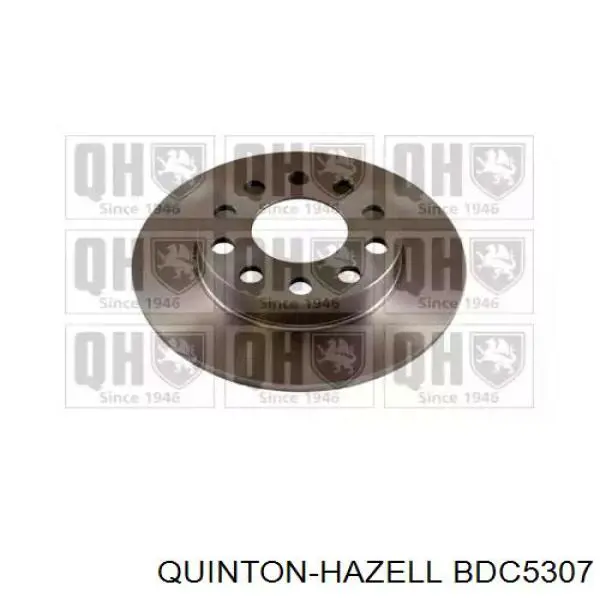 BDC5307 QUINTON HAZELL тормозные диски