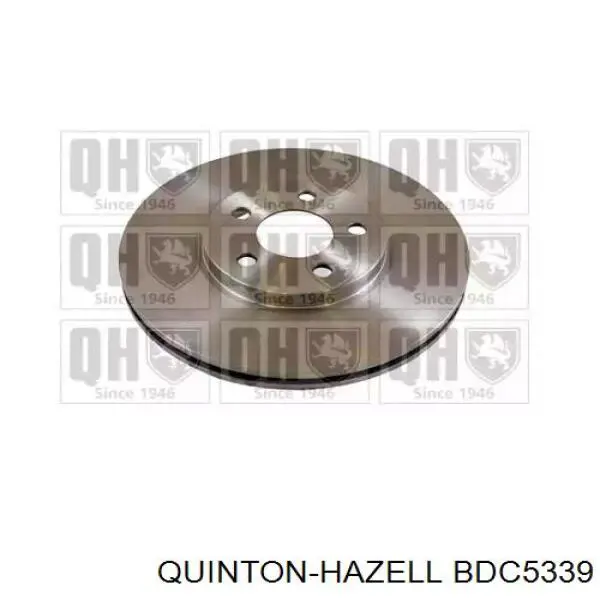 Передние тормозные диски BDC5339 QUINTON HAZELL