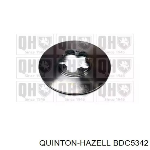 Передние тормозные диски BDC5342 QUINTON HAZELL