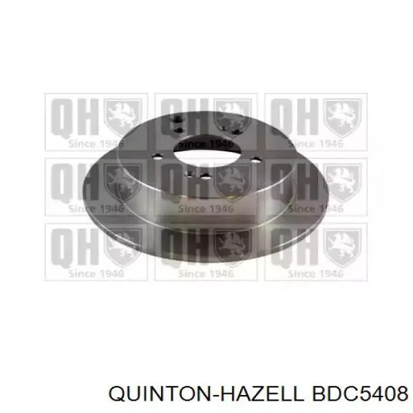 Тормозные диски BDC5408 QUINTON HAZELL