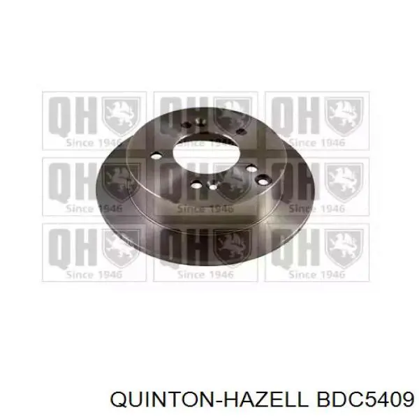 Тормозные диски BDC5409 QUINTON HAZELL