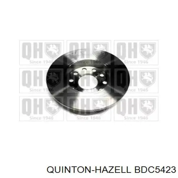 Disco de freno trasero BDC5423 QUINTON HAZELL