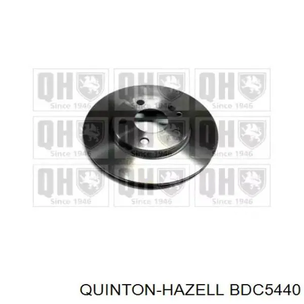 BDC5440 QUINTON HAZELL диск тормозной передний
