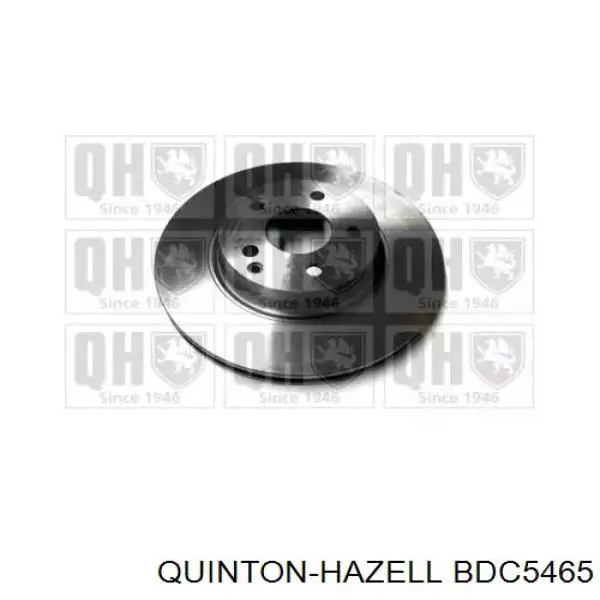 BDC5465 QUINTON HAZELL диск тормозной передний