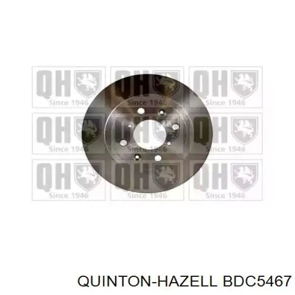 Freno de disco delantero BDC5467 QUINTON HAZELL