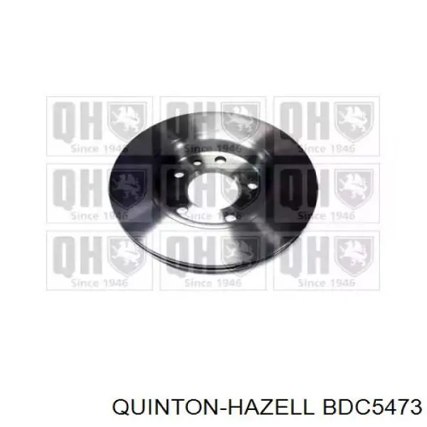 Disco de freno trasero BDC5473 QUINTON HAZELL