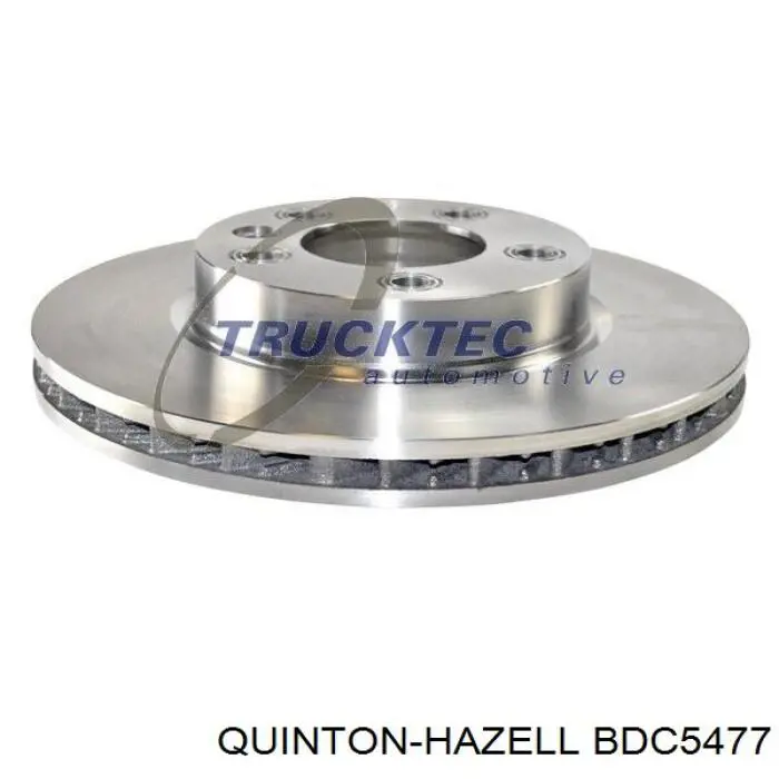 Передние тормозные диски BDC5477 QUINTON HAZELL