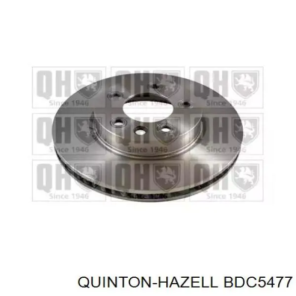 Передние тормозные диски BDC5477 QUINTON HAZELL