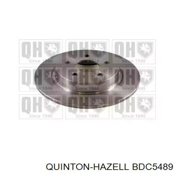 Тормозные диски BDC5489 QUINTON HAZELL