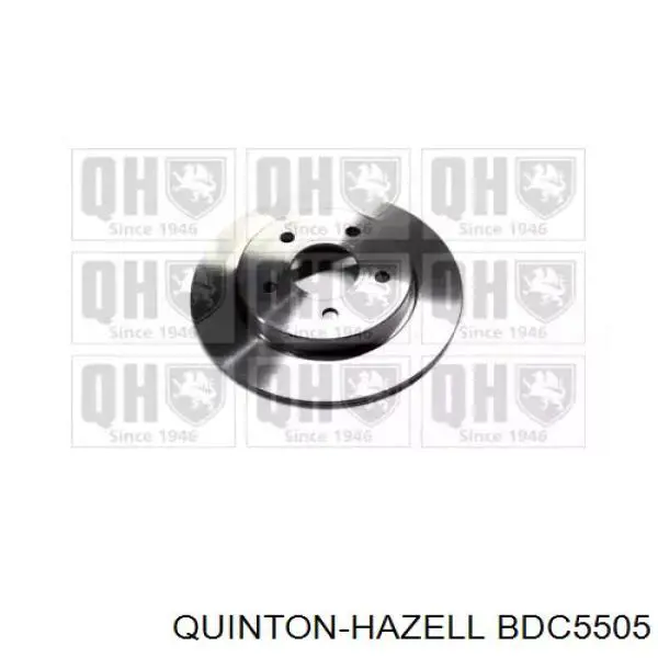 Тормозные диски BDC5505 QUINTON HAZELL