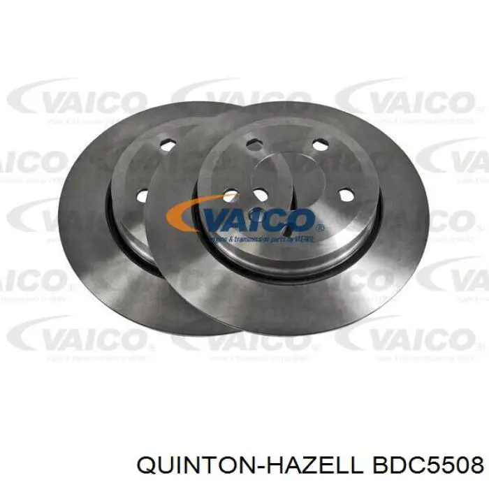 Тормозные диски BDC5508 QUINTON HAZELL