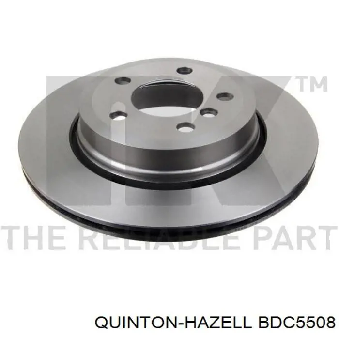Купить BDC5508 QUINTON HAZELL Диск тормозной задний