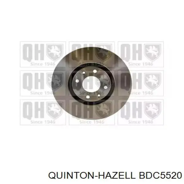Купить BDC5520 QUINTON HAZELL Ротор тормозной