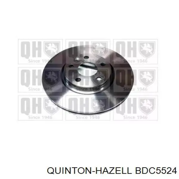 BDC5524 QUINTON HAZELL передние тормозные диски