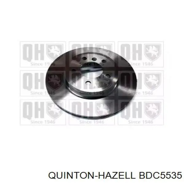 BDC5535 QUINTON HAZELL диск тормозной передний