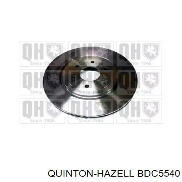 Передние тормозные диски BDC5540 QUINTON HAZELL