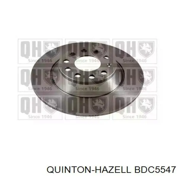 BDC5547 QUINTON HAZELL тормозные диски