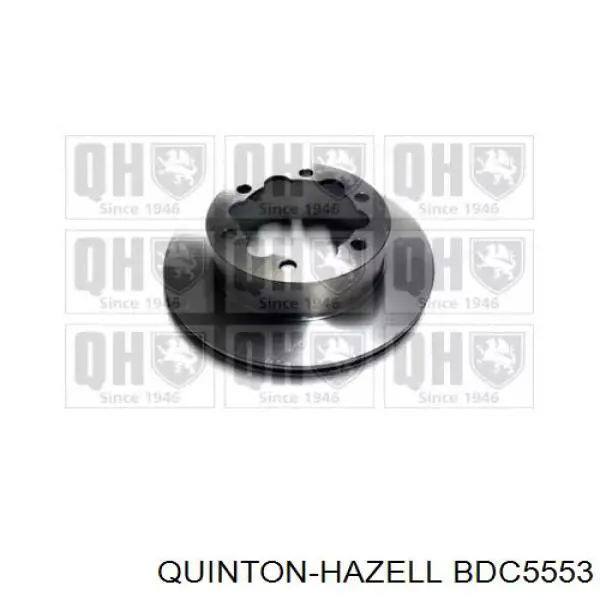 Тормозные диски BDC5553 QUINTON HAZELL