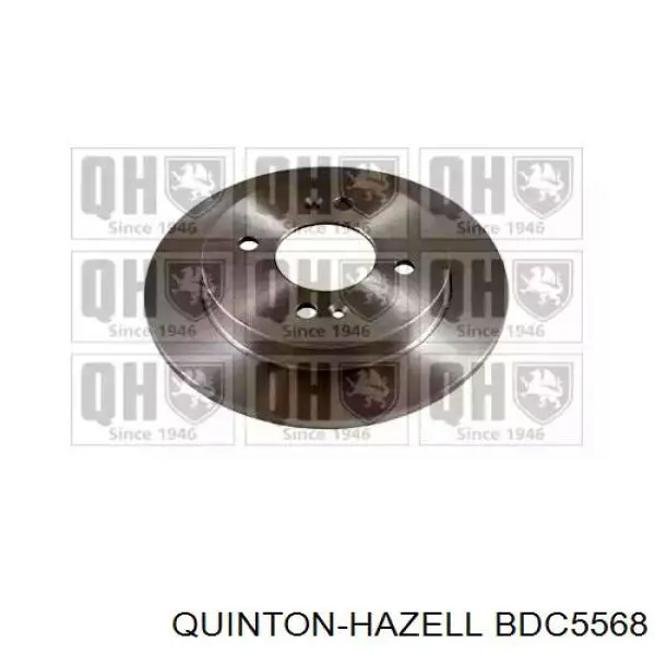 Тормозные диски BDC5568 QUINTON HAZELL