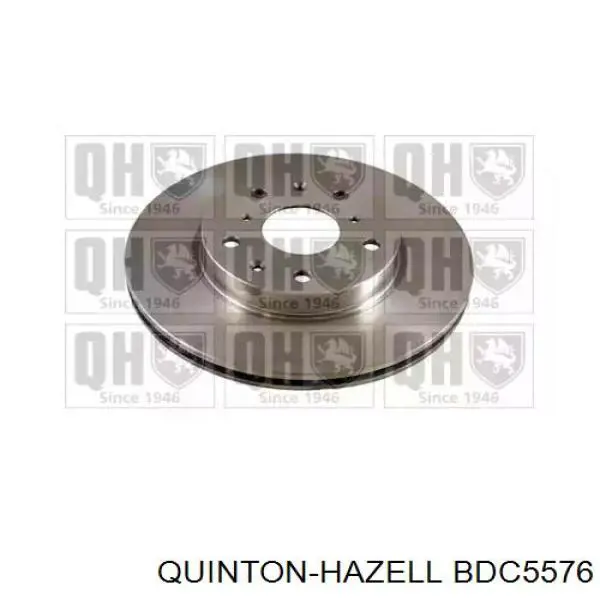 Передние тормозные диски BDC5576 QUINTON HAZELL