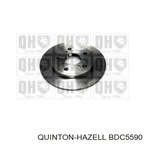 Тормозные диски BDC5590 QUINTON HAZELL