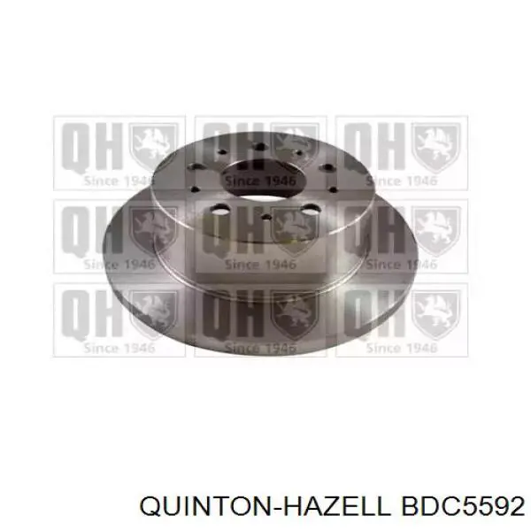 Тормозные диски BDC5592 QUINTON HAZELL